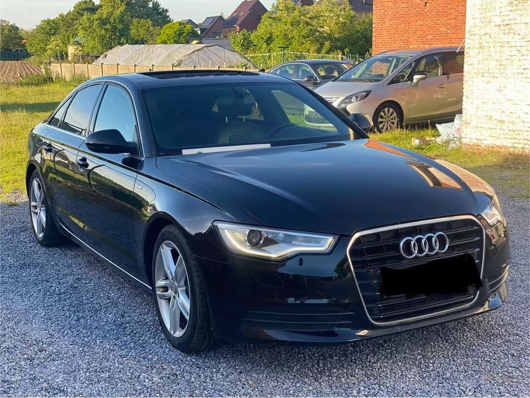 Audi a6 sline, Ophalen