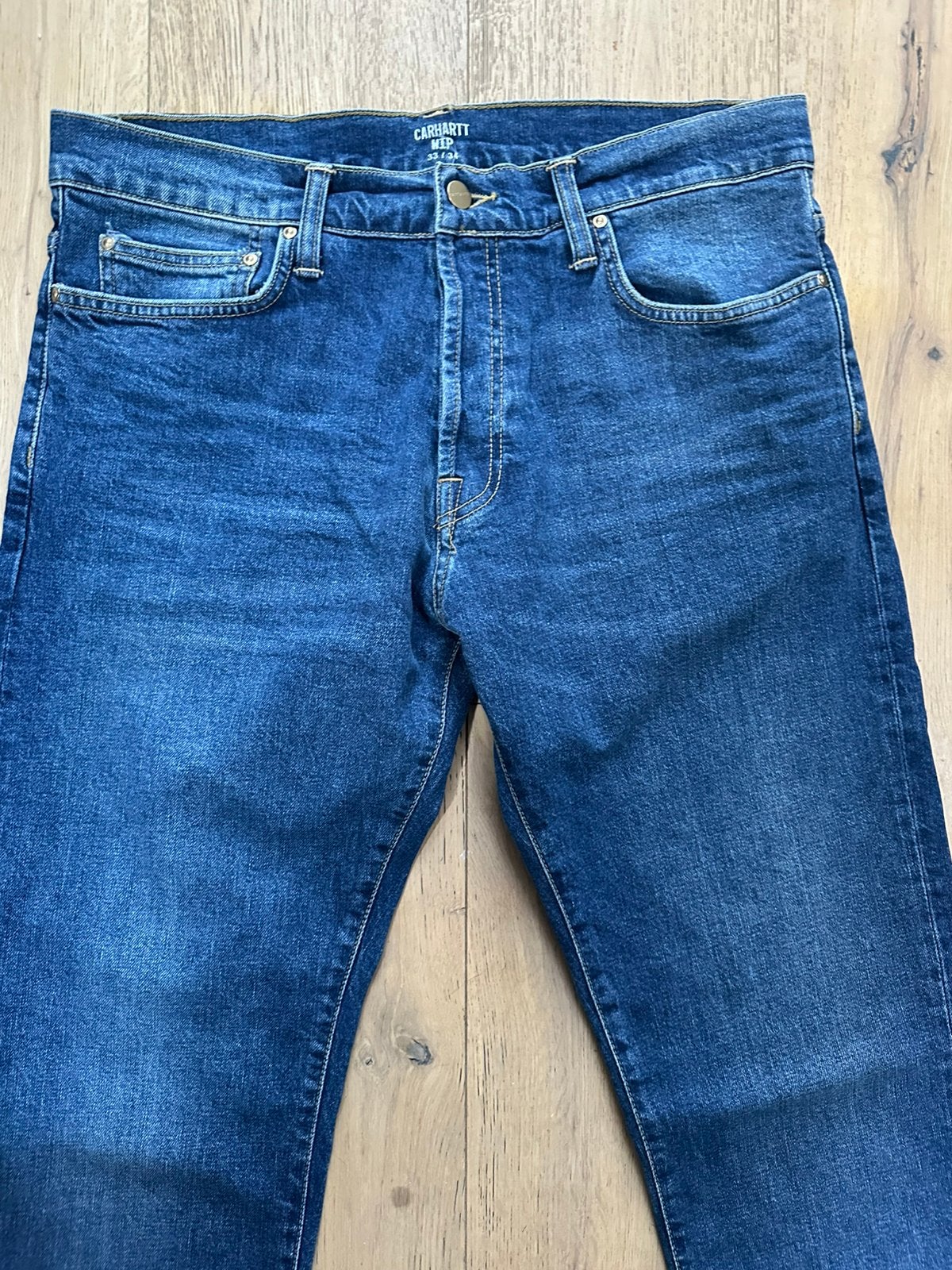 Jean Carhartt WIP W33 L34 – Excellent État, Vêtements | Hommes, Jeans, Envoi, Comme neuf, Bleu, W33 - W34 (confection 48/50)