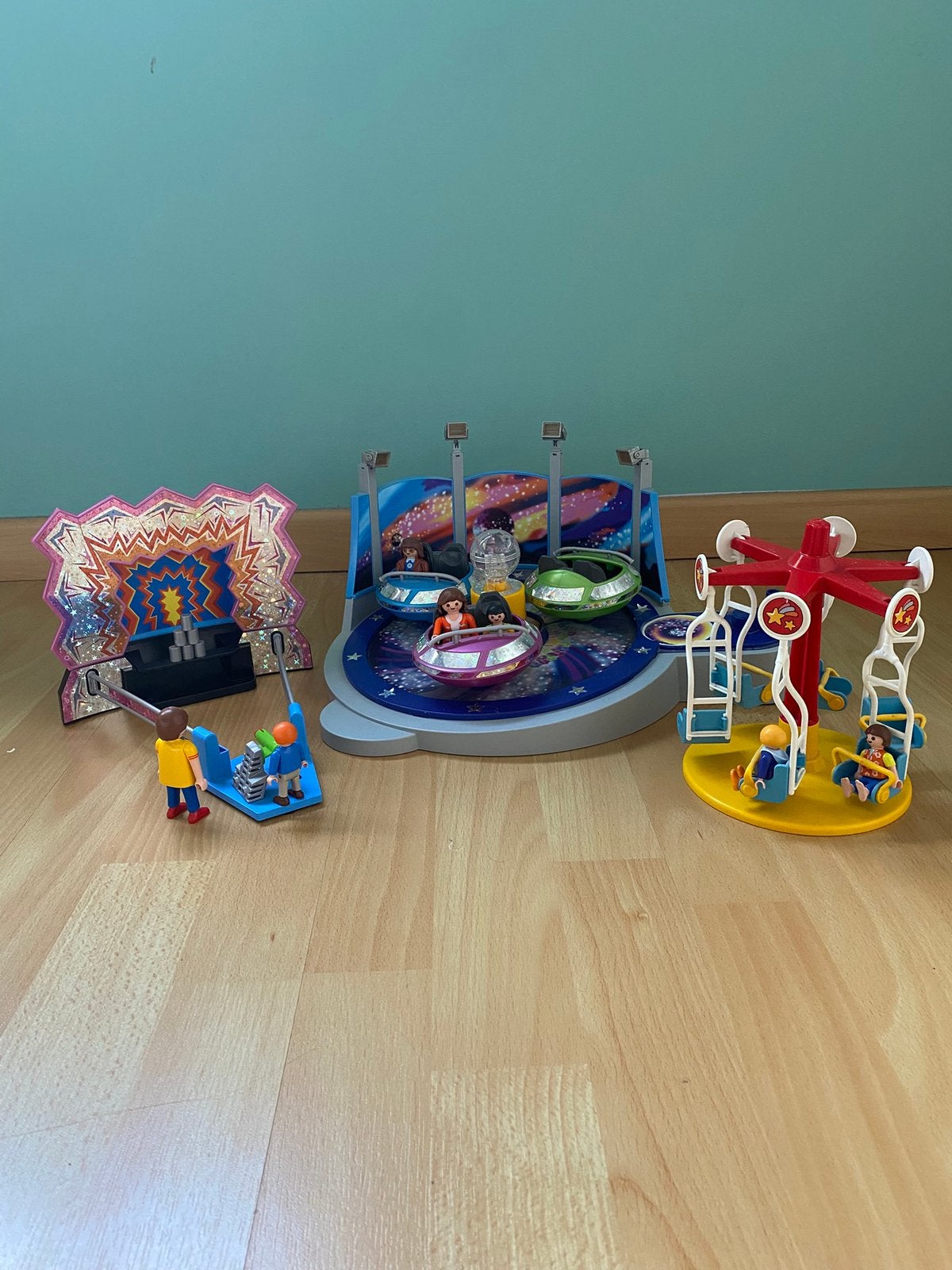 Playmobil kermis, Ophalen