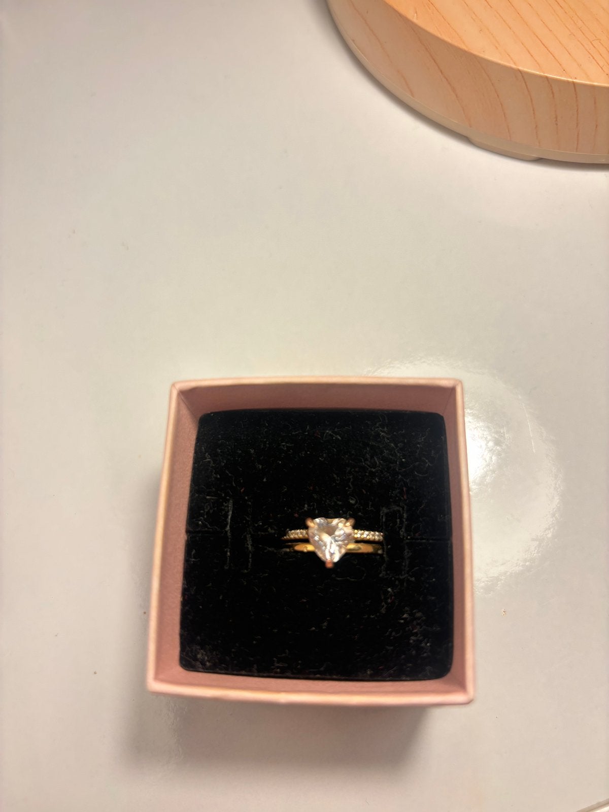 Pandora ring, Handtassen en Accessoires, Ringen, Met kristal, Ophalen of Verzenden, Zo goed als nieuw, Dame