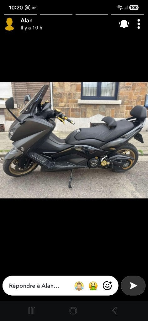 Black max tmax  530, Motos, Particulier, Scooter