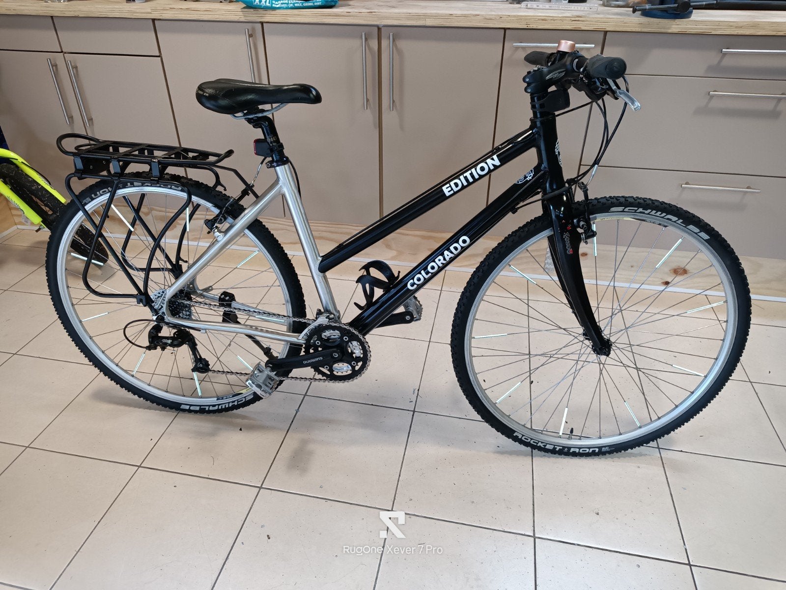 dames sportfiets, Enlèvement