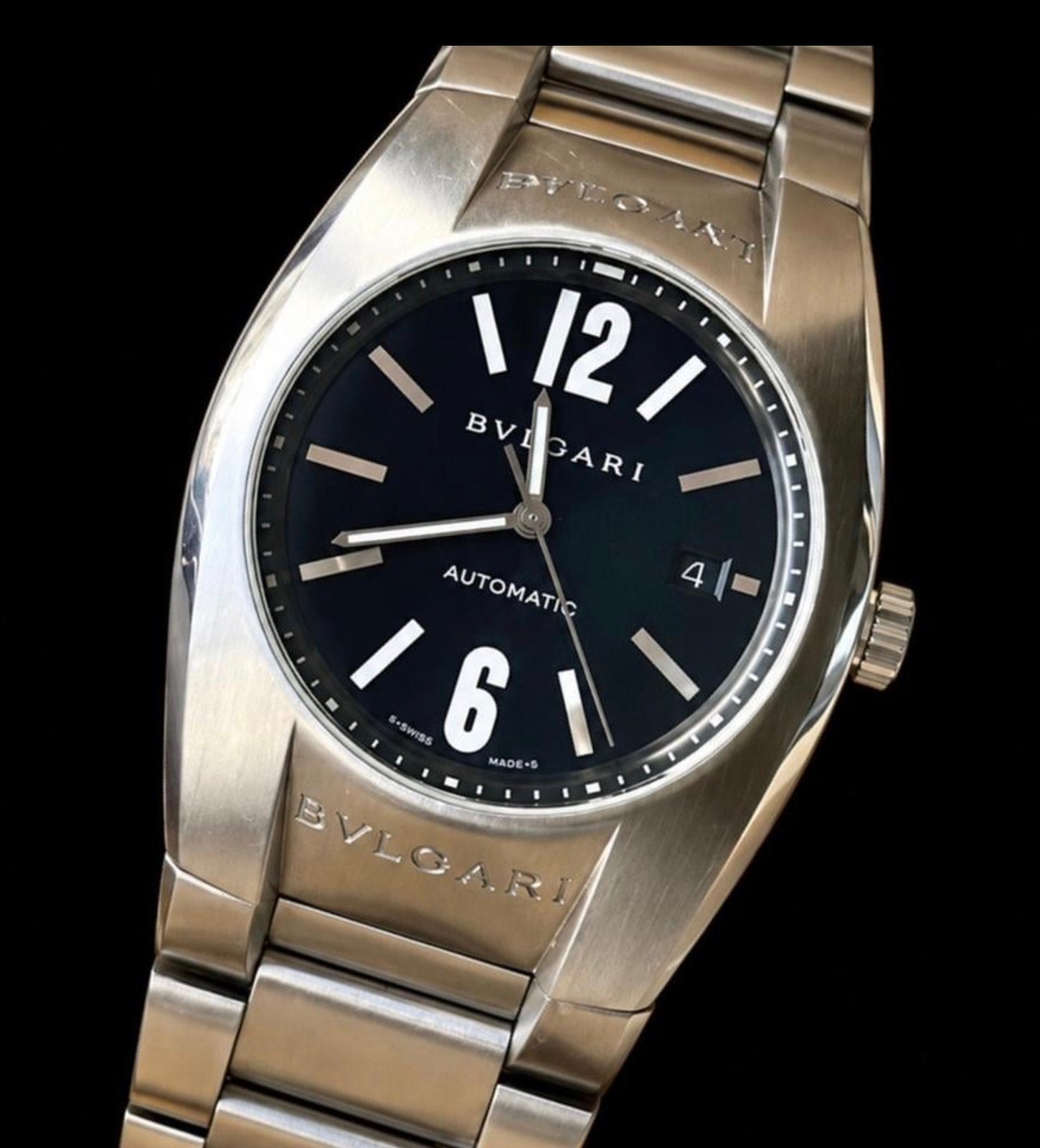 Bvlgari Ergon Steel EG40S, Enlèvement ou Envoi, Comme neuf
