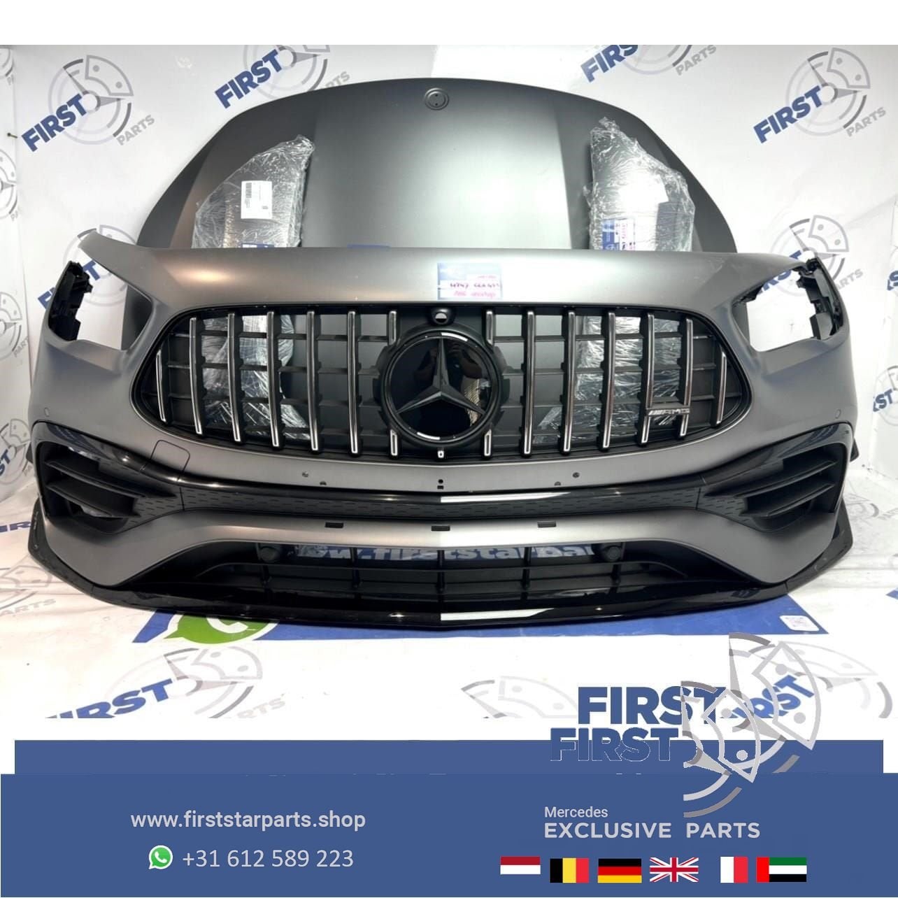 2020 H247 GLA45S GLA45 GLA 45 KLASSE AMG VOORKOP MAT GRIJS A, Utilisé, -, Avant, -