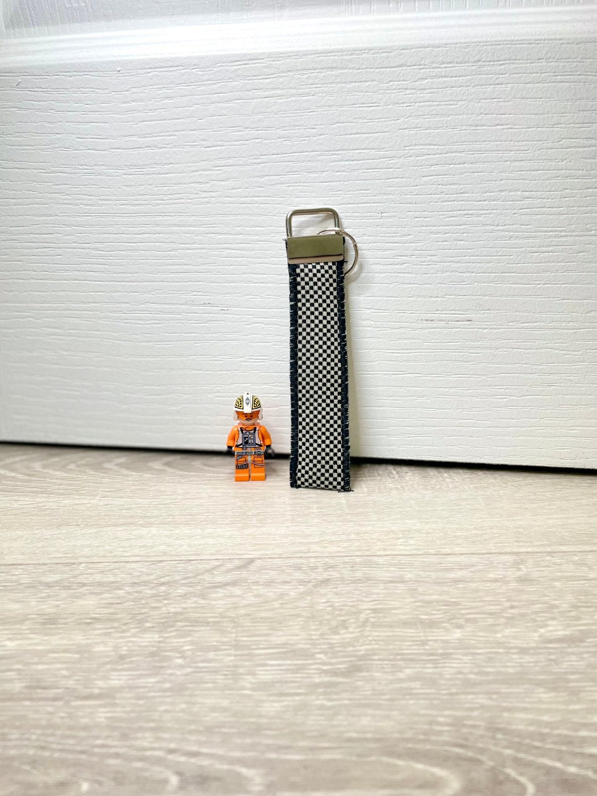 Porte clef en tissu recyclé Fiat 500, Envoi