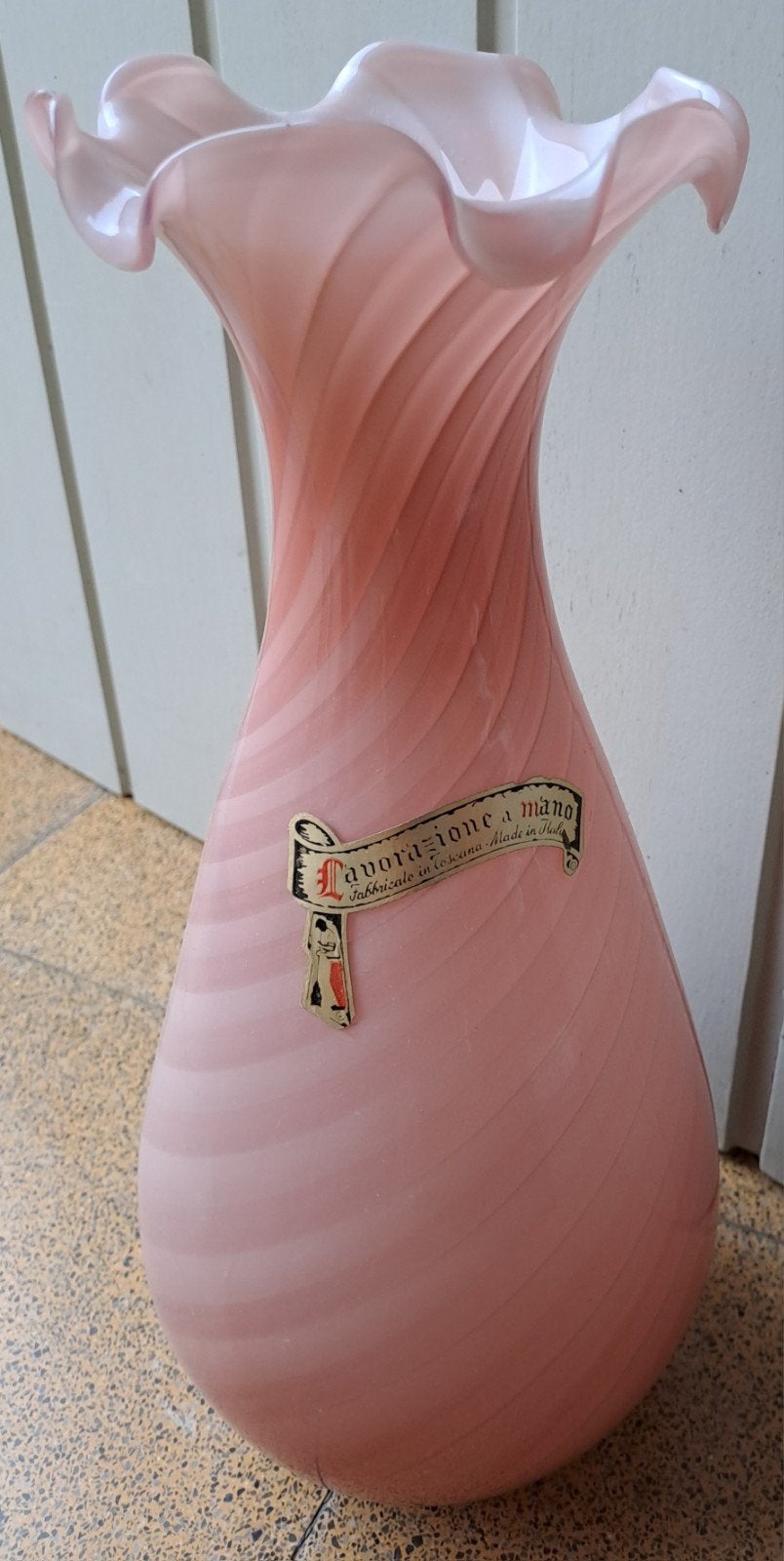 vaas, Ophalen, Roze
