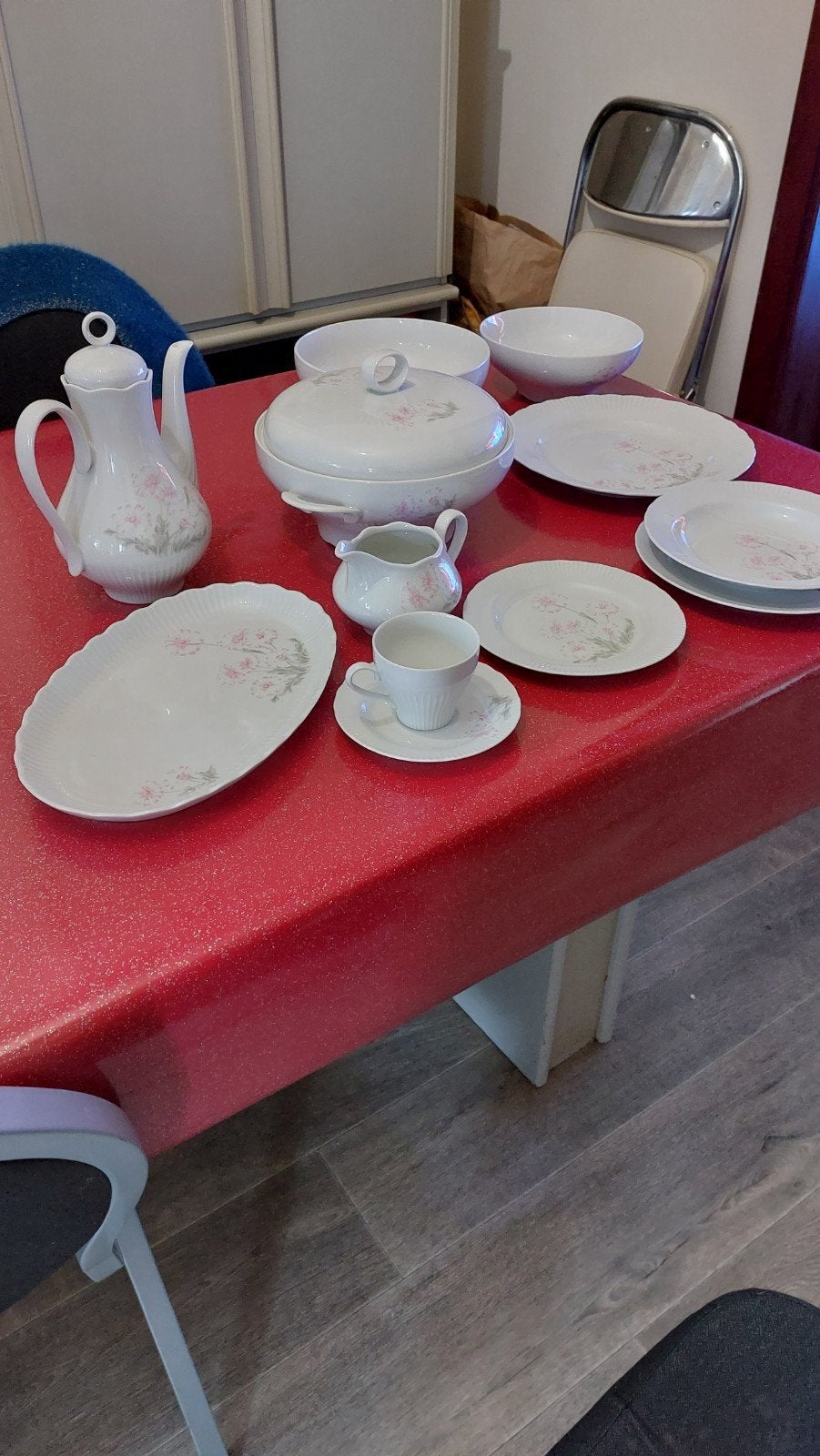 service de table porcelaine, Antiquités & Art, Antiquités | Services (vaisselle) complet, Enlèvement