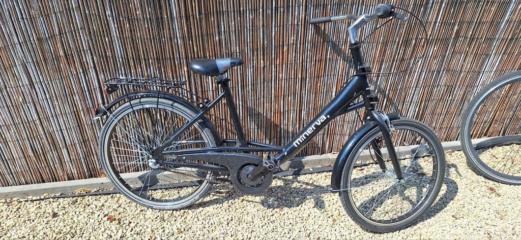 Fiets Minerva dames, Ophalen, Terugtraprem, Versnellingen