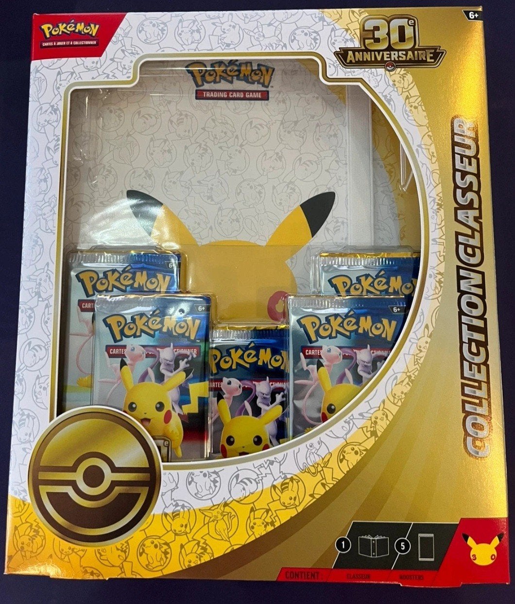 collection classeur 30 ans pokemon FR neuf, Enlèvement ou Envoi, Neuf, Booster box