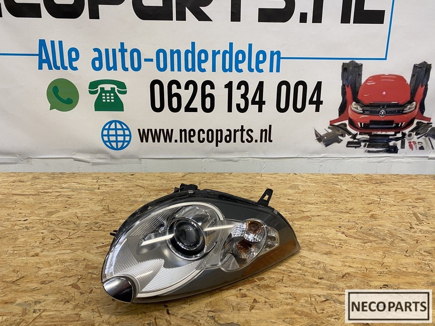 JAGUAR XKR XENON RECHTS 6W8313W030FF ORIGINEEL COMPLEET, Gebruikt, -, -, Ophalen of Verzenden