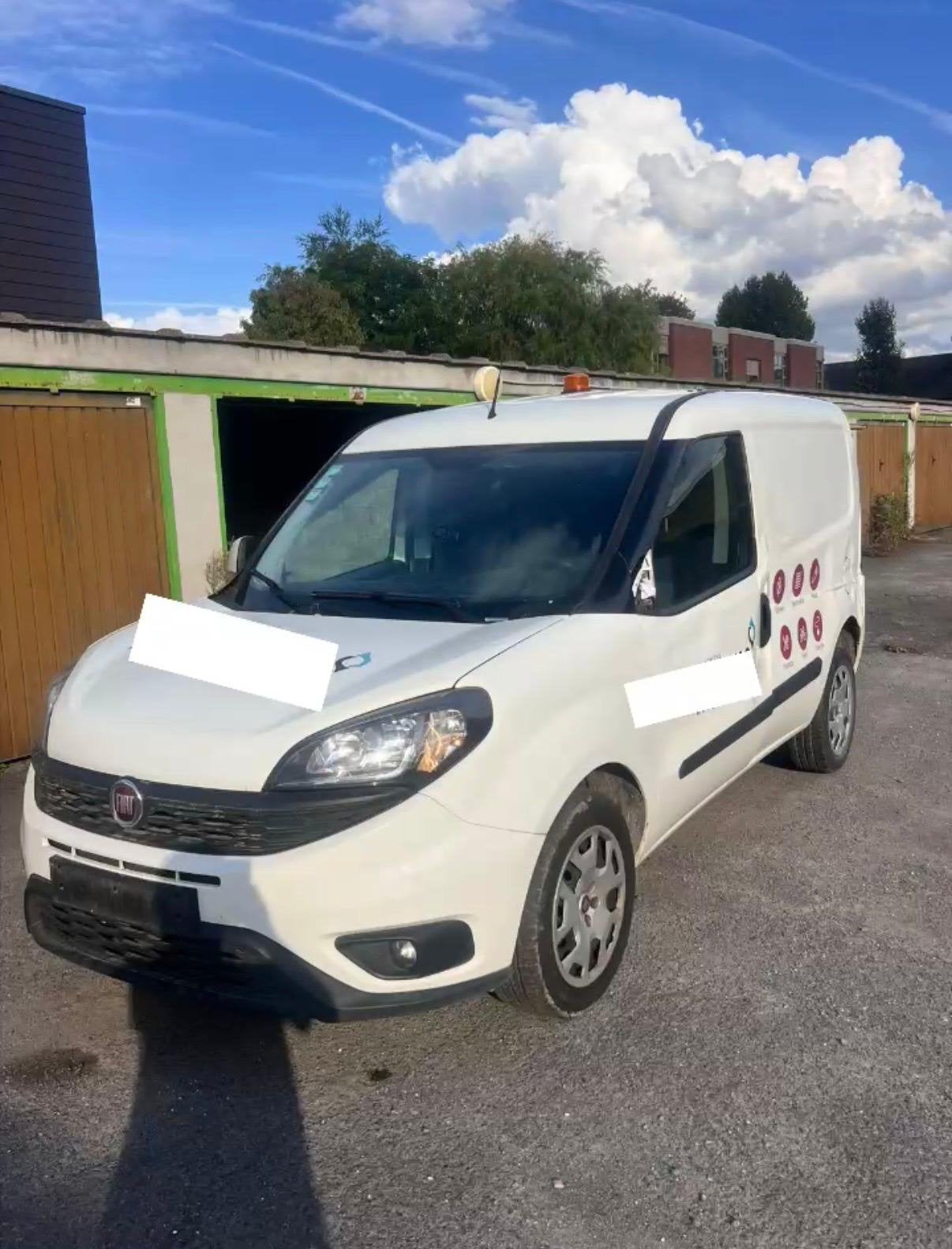 Fiat doblo 1.4 cng Model 2018 Euro 6 Airco, Autos, Entreprise, Achat, GNC (gaz naturel), Euro 6