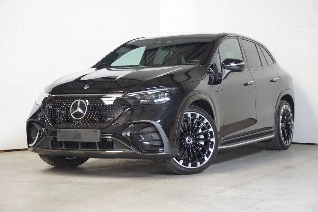 Mercedes-Benz EQE SUV 350+ AMG - TREKHAAK - AIRMATIC, Auto's, Automaat, 215 kW, Zwart, Zwart