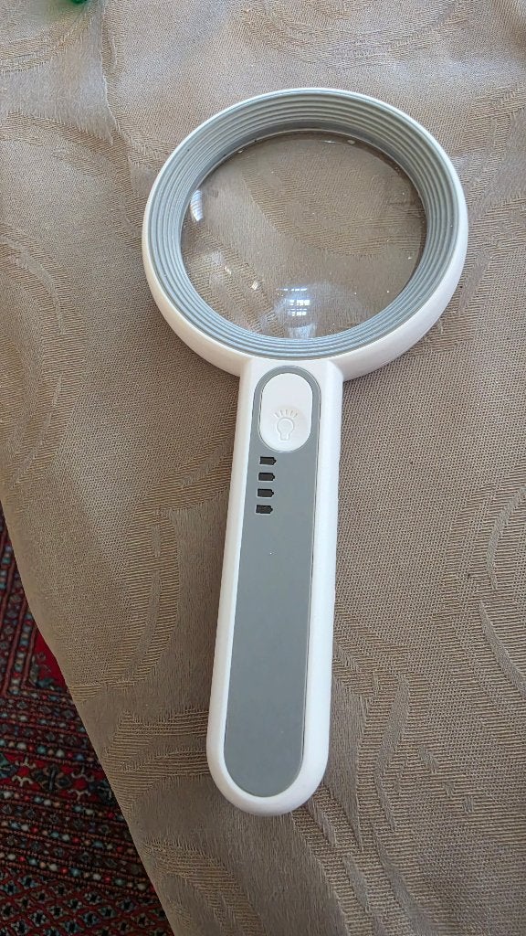 Vergrootglas, Hobby en Vrije tijd, Ophalen of Verzenden, Gebruikt, Vergrootglas of Loep