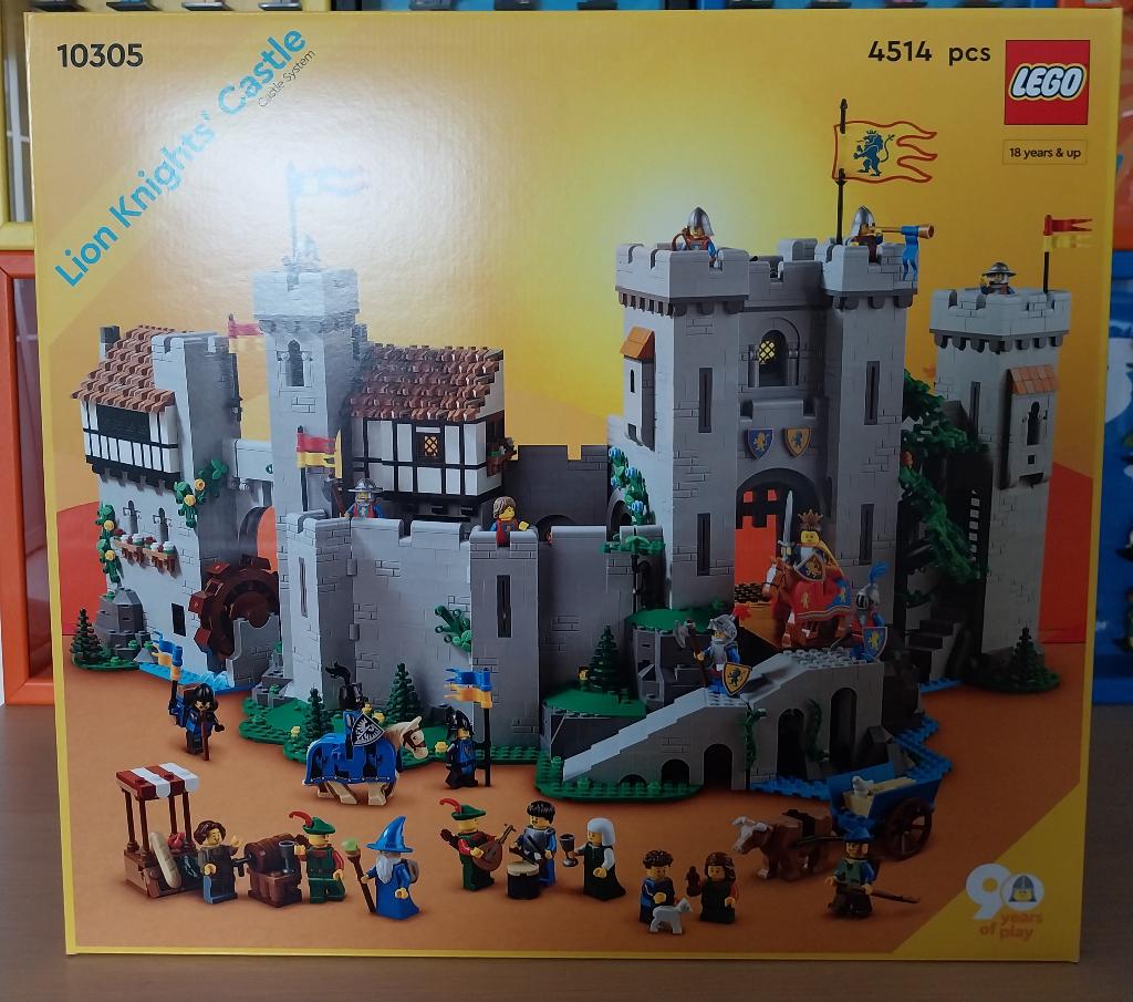 Lego 10305 leeuwenridders kasteel, Kinderen en Baby's, Speelgoed | Duplo en Lego, Lego, Nieuw, Ophalen of Verzenden, Compleet