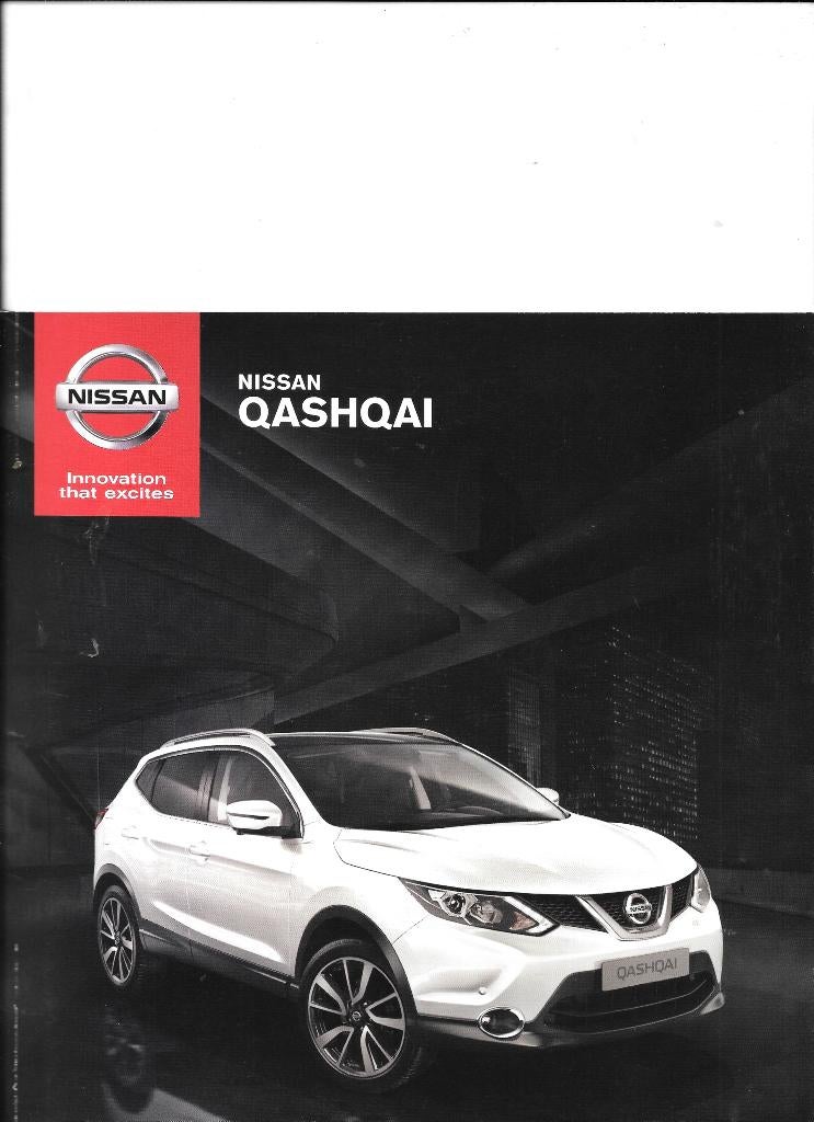 NISSAN QASHQAI  2015, Boeken, Auto's | Folders en Tijdschriften, Ophalen of Verzenden, Zo goed als nieuw, Nissan
