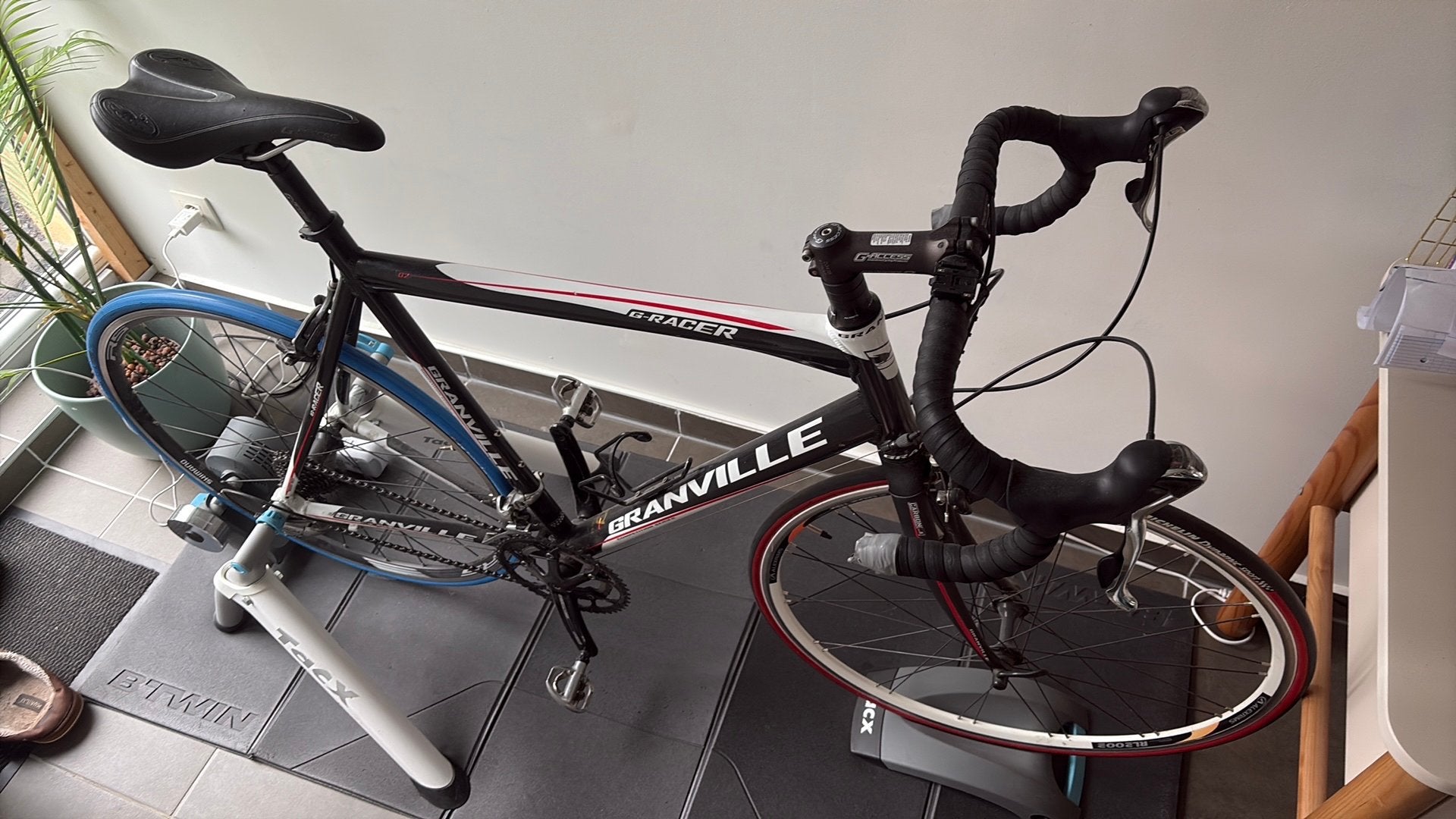 Granville G-Racer Racefiets 54 + Tacx Smart Trainer, Vélos & Vélomoteurs, Vélos | Vélos de course, 53 à 57 cm, Enlèvement, Utilisé