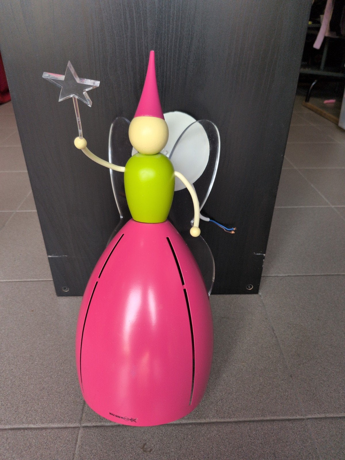 Lamp fee met toverstaf roze, Huis en Inrichting, Ophalen, Gebruikt