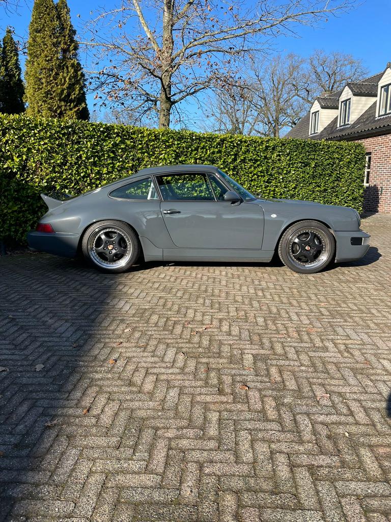 Porsche 964 3,6 l, équipée RS, récemment peinte, Autos, Cuir, Argent ou Gris, Achat, 2 places