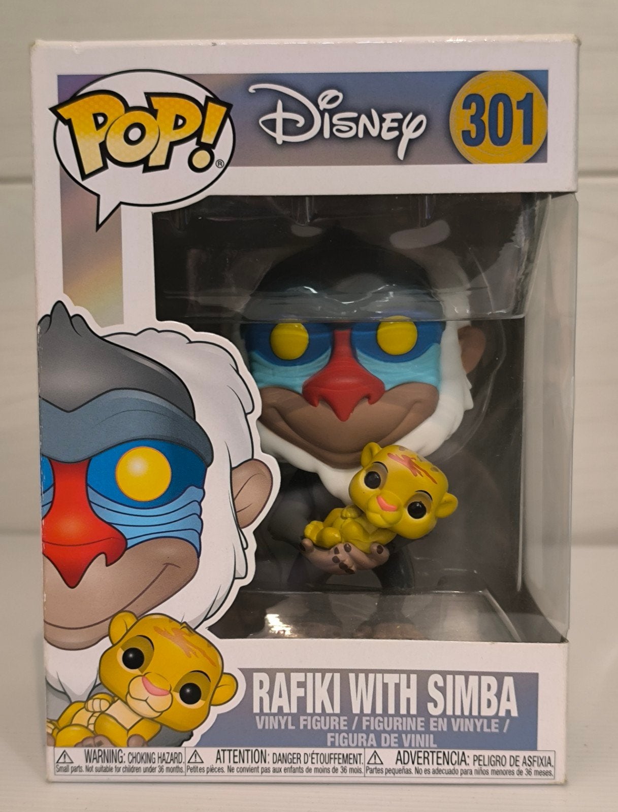 Funko Pop! Disney: The Lion King: Rafiki with Simba (301), Verzamelen, Ophalen of Verzenden