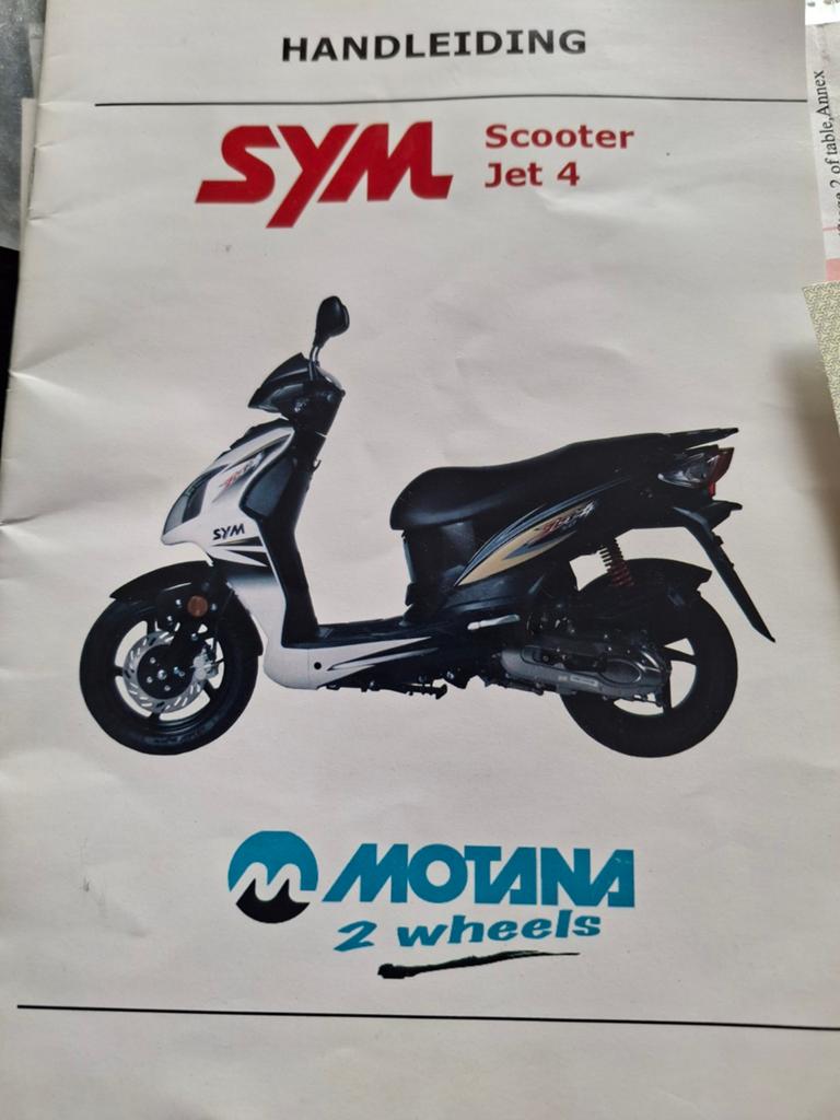 Sym jet 4, Ophalen