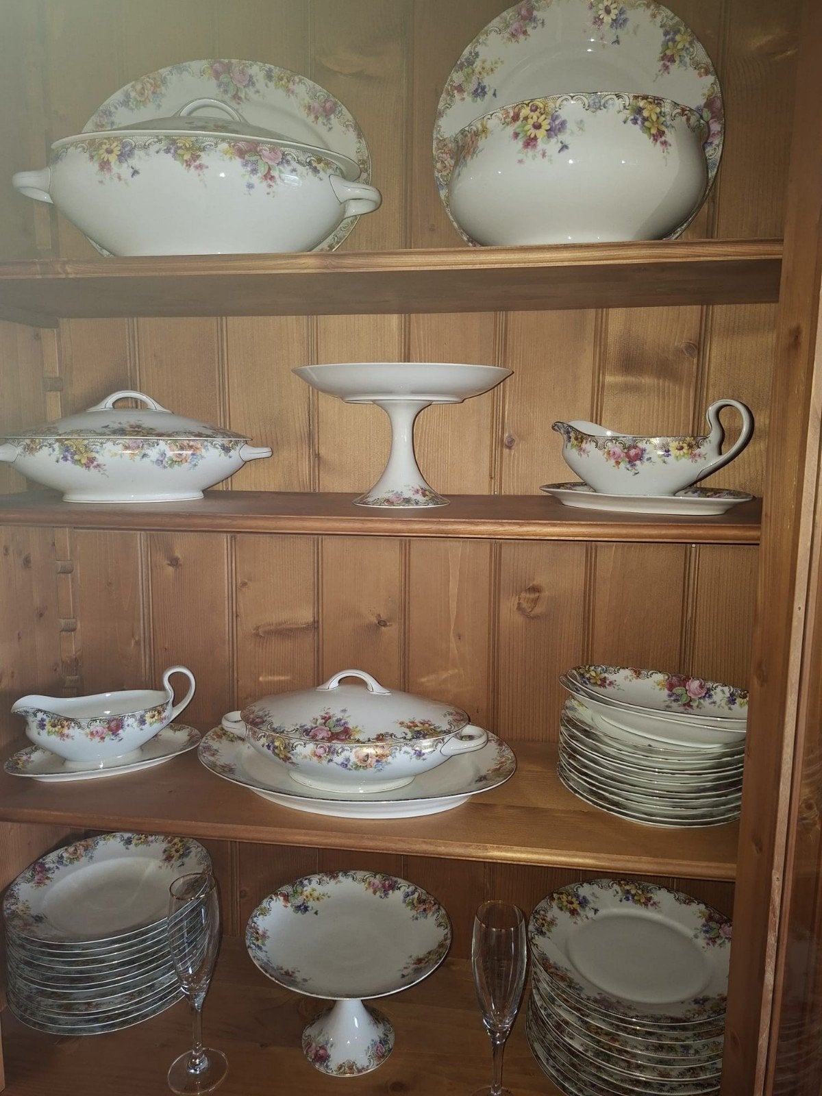 Servies, Ophalen