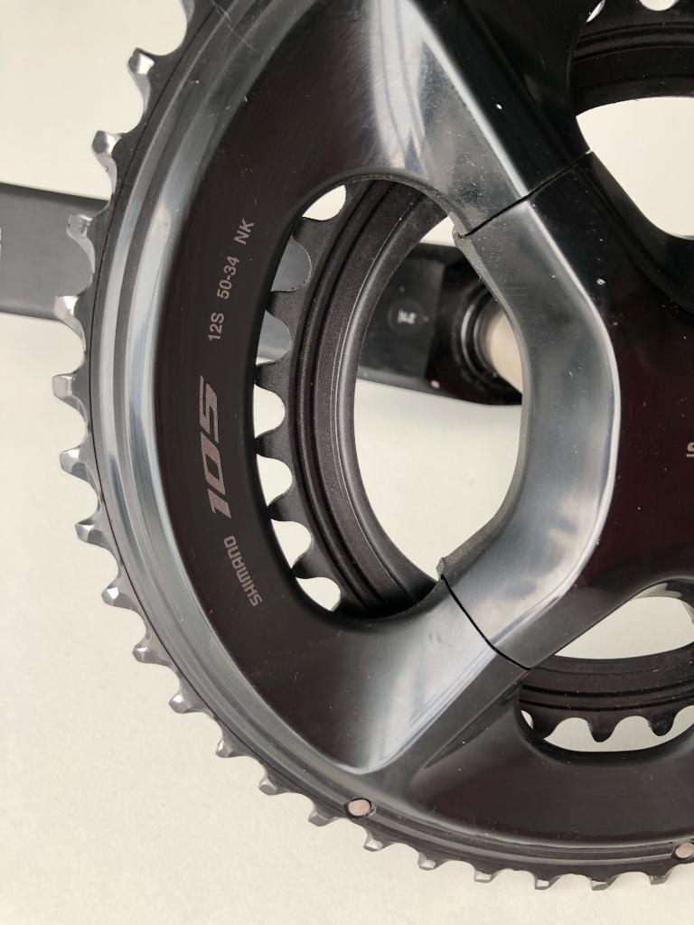 12 speed Shimano 105 crankstel 50-34, Ophalen, Zo goed als nieuw, Crankstel of Pedalen