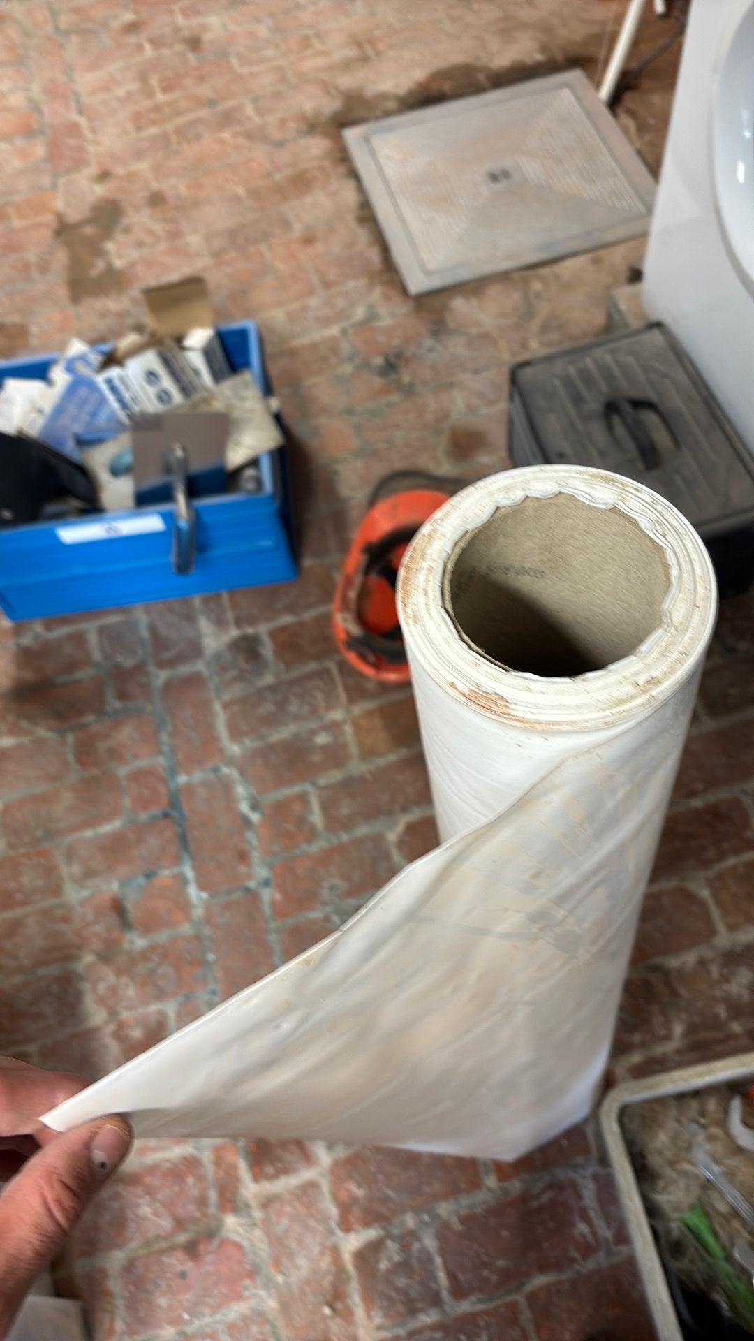 Dampscherm Halve rol; tussen gyproc, Bricolage & Construction, Enlèvement, Neuf
