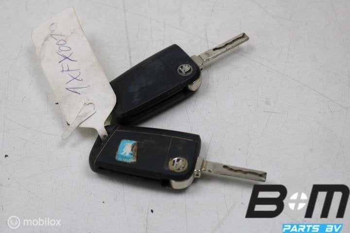 Set sleutels Skoda 6V0959752D, Gebruikt