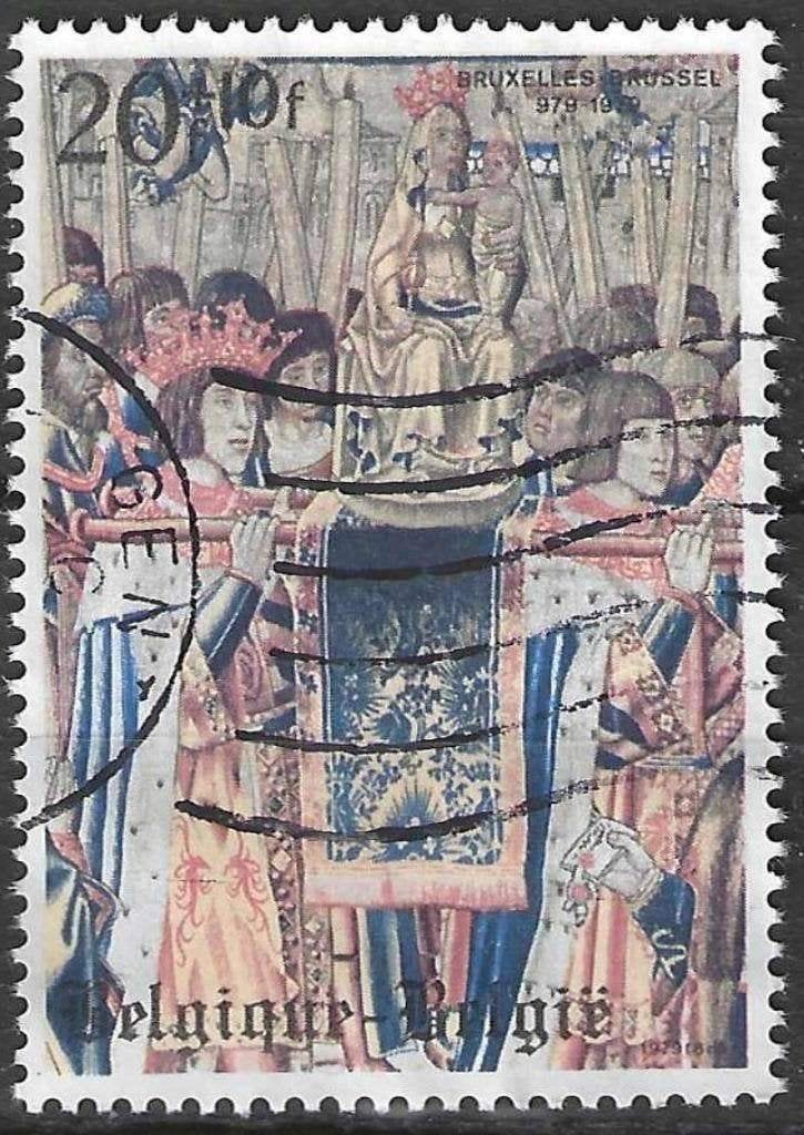 Belgie 1979 - Yvert 1931 /OBP 1935 - Tapijten (ST), Verzenden, Gestempeld, Gestempeld, Kunst