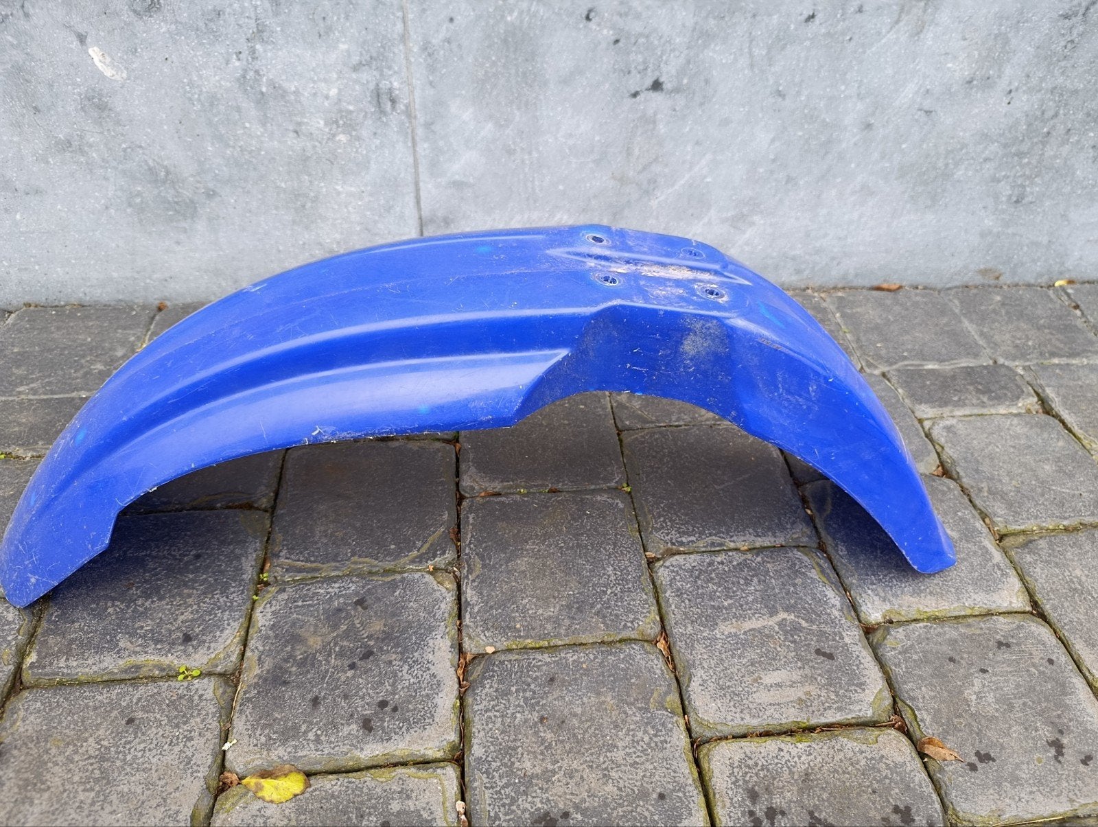 Voorspatbord enduro/ cross Blauw, Ophalen of Verzenden, Gebruikt