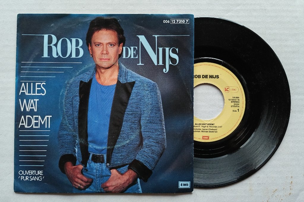 ROB DE NIJS - Alles wat ademt (45t), Ophalen of Verzenden, Zo goed als nieuw, 7 inch, Nederlandstalig