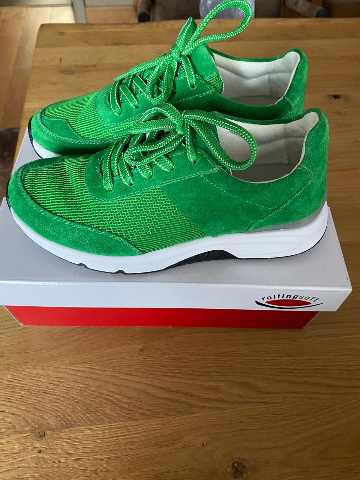 Gabor Rollingsoft (5)38 groen nieuwstaat, Verzenden, Nieuw, Sneakers, Groen