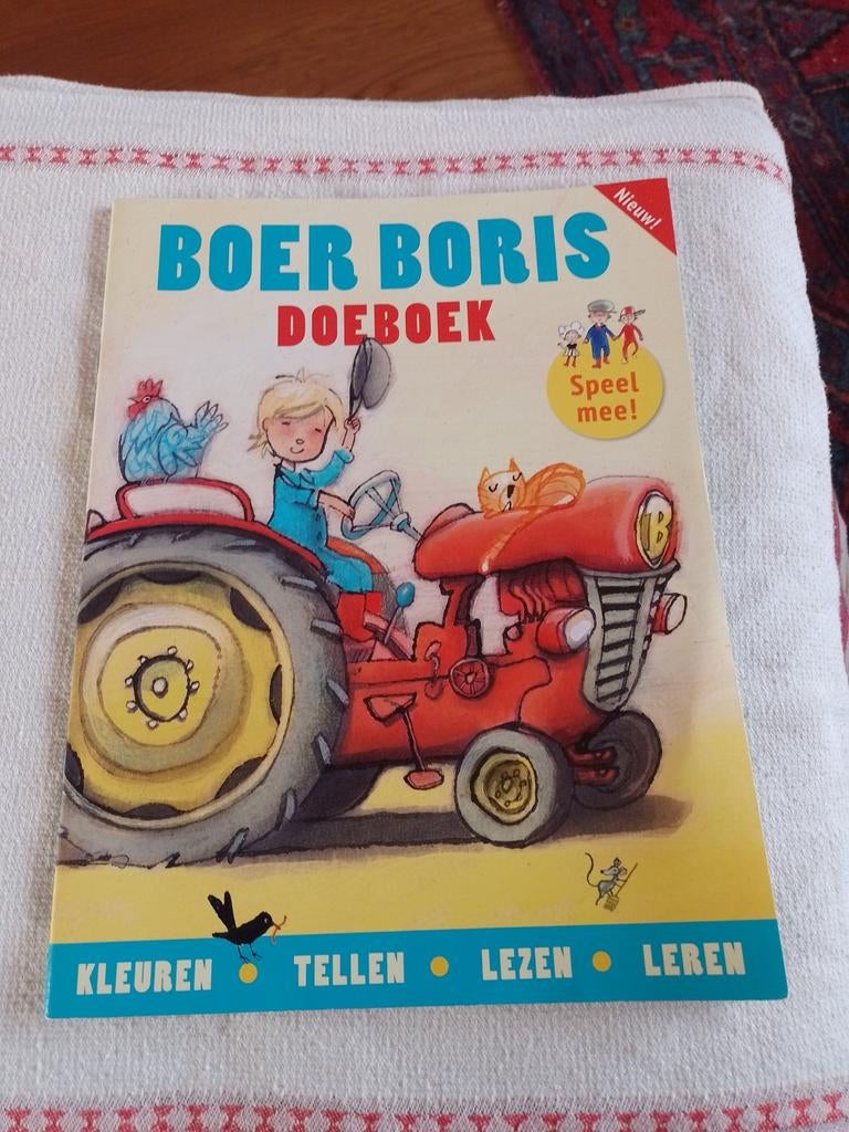 Ted van Lieshout - Boer Boris doeboek, Boeken, Kinderboeken | Baby's en Peuters, Ophalen of Verzenden