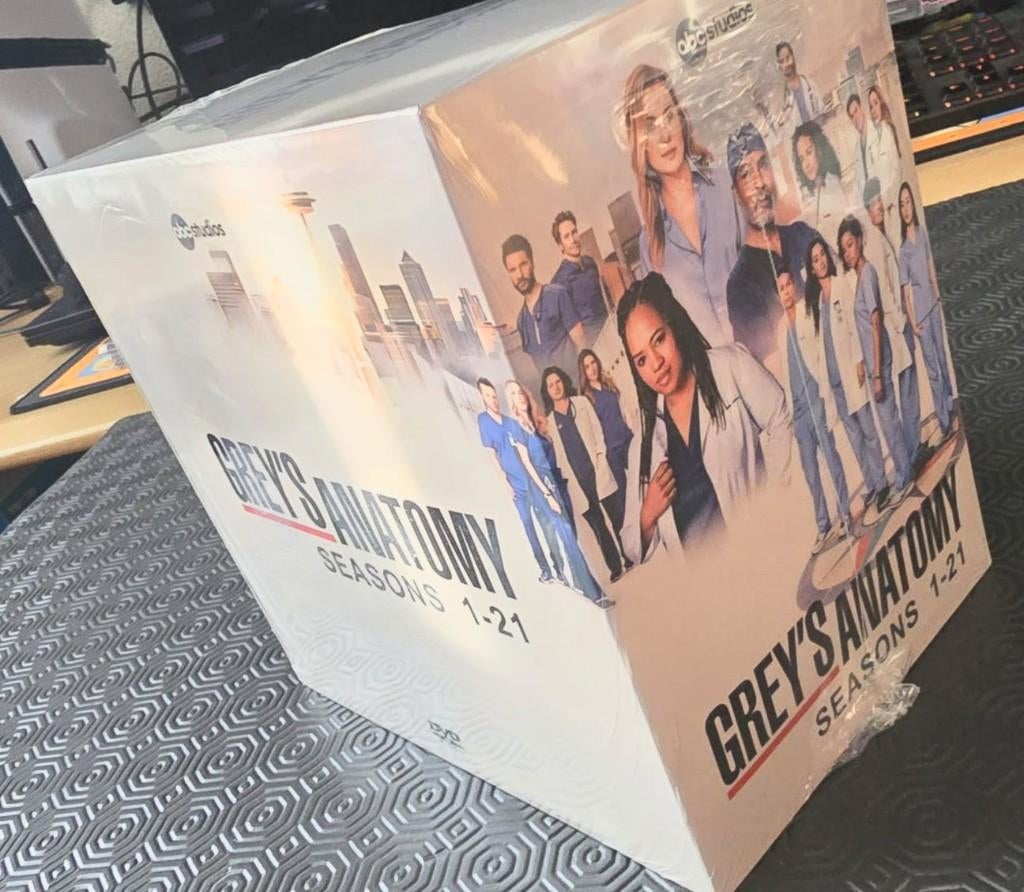 Grey's Anatomy season 1-21 dvd box, Ophalen of Verzenden, Nieuw in verpakking, Boxset