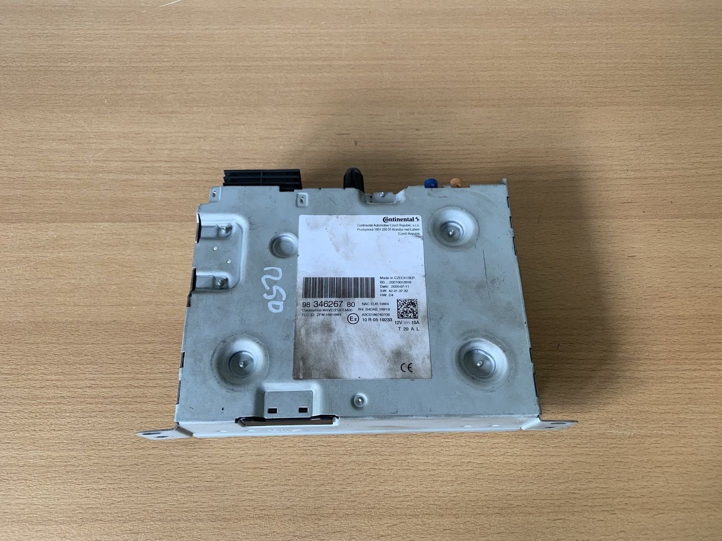 radio ( module ) opel corsa F 2019 - 2021 9834626780, Ophalen of Verzenden, -, -, -