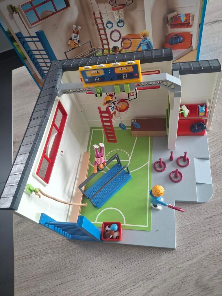 Playmobil  sportlokaal 9454, Ophalen