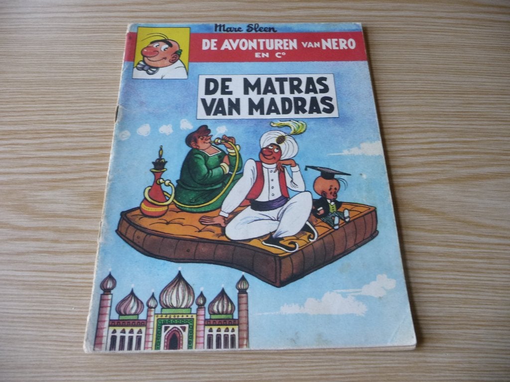 Nero - 8. de matras van Madras (002) EERSTE DRUK € 4, Enlèvement ou Envoi, Marc Sleen, Une BD, Utilisé