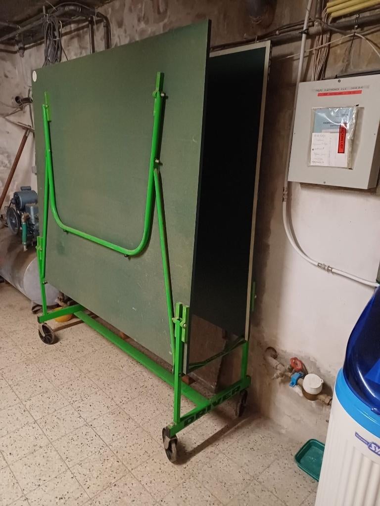 Ping Pong tafel + toebehoren, Ophalen, Verrijdbaar
