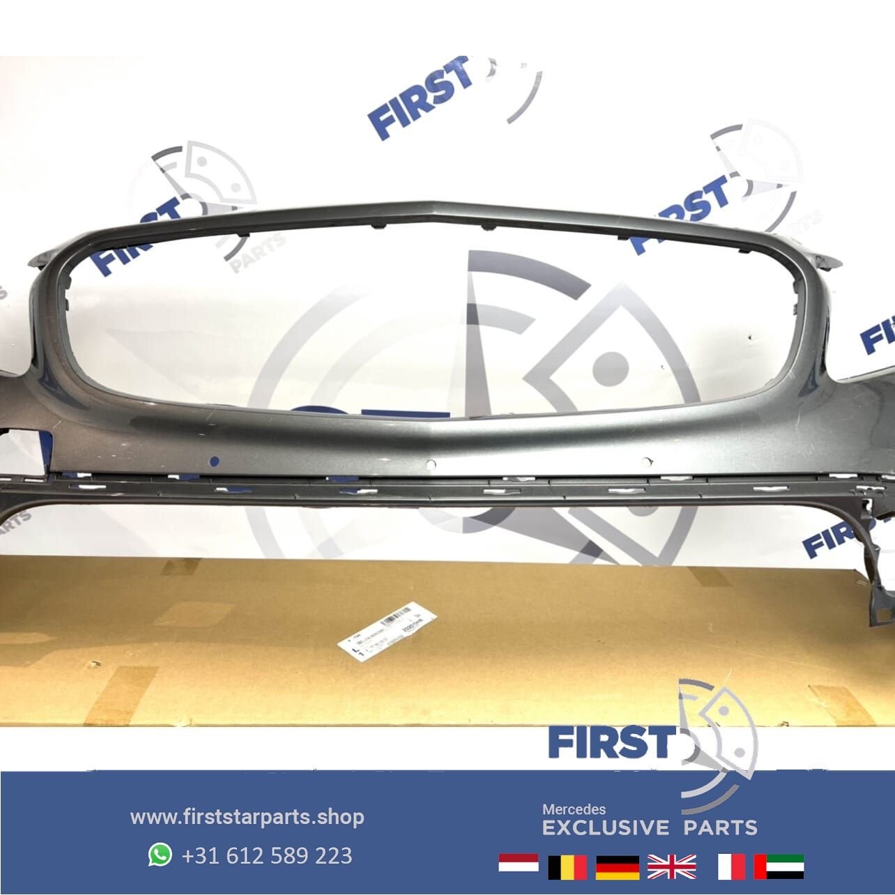 W156 GLA Voorbumper 2013-2019 grijs origineel Mercedes (geen, Utilisé, -, Avant, -