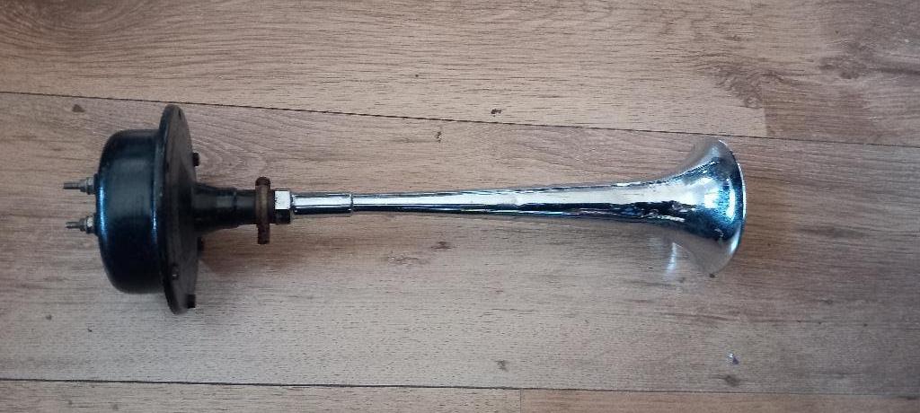 Jericho Oldtimer Klaxon 6Volt jaren '30, Ophalen, Gereviseerd, Citroën