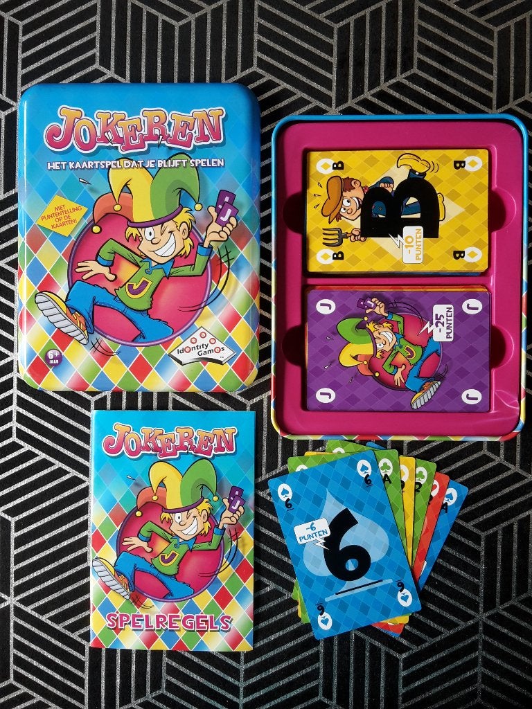 Nieuw spel Jokeren, 2-6 spelers, 6+, + 1 gratis promo, Ophalen of Verzenden, Nieuw, Identity Games