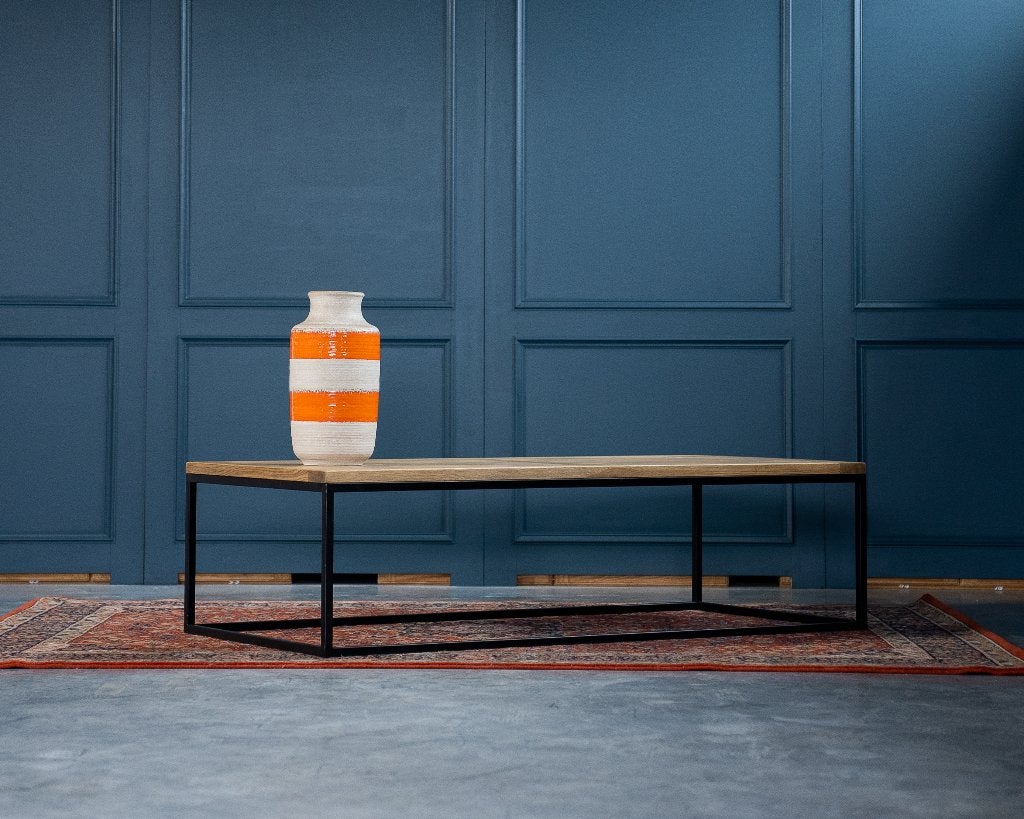 Eikenhouten Salontafel, Huis en Inrichting, Ophalen, Zo goed als nieuw, Eikenhout, Combineert mooi met rustieke, klassieke of moderne stijlen.