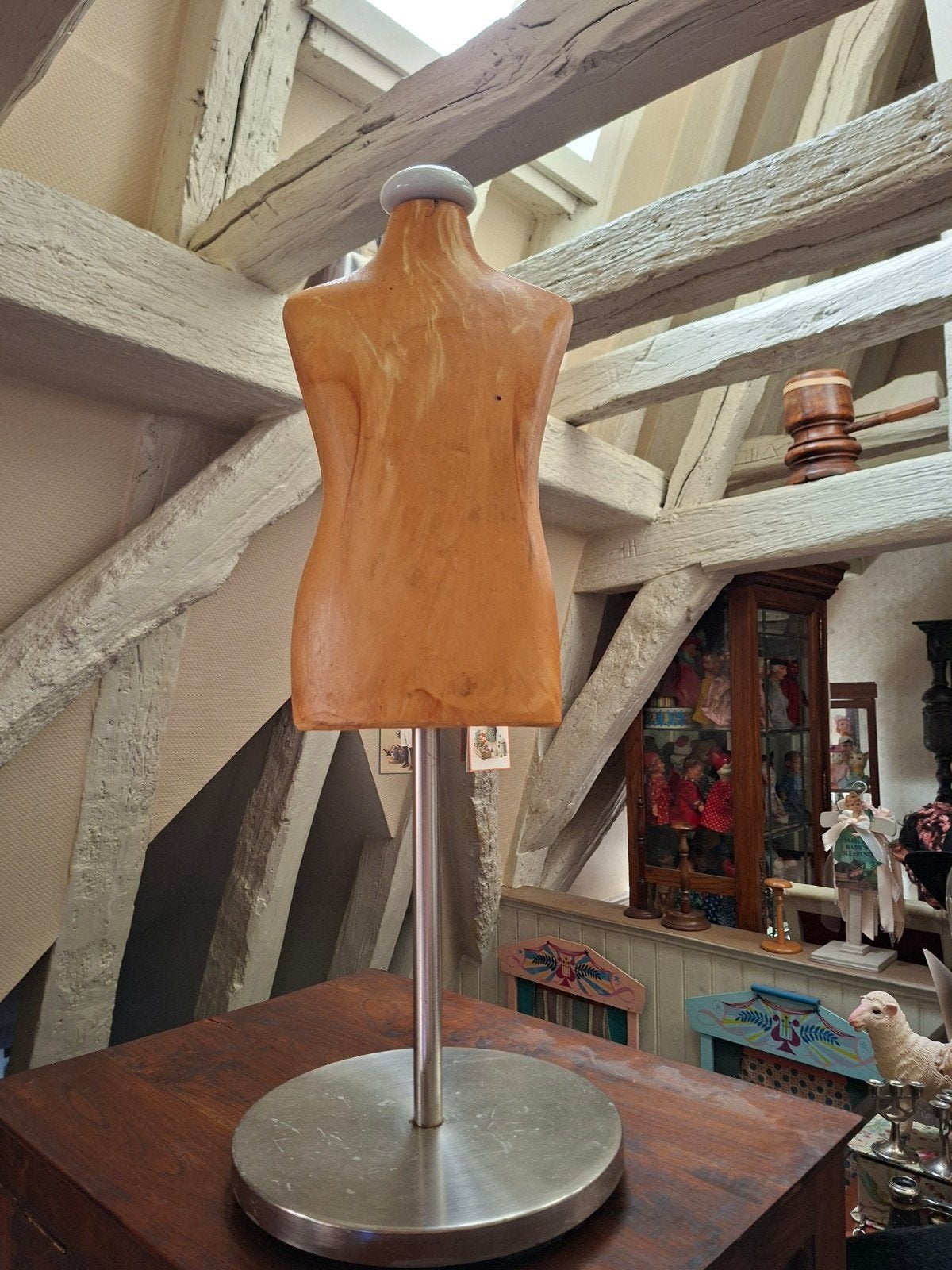 Etalage buste kind . Vintage . Schuim., Ophalen