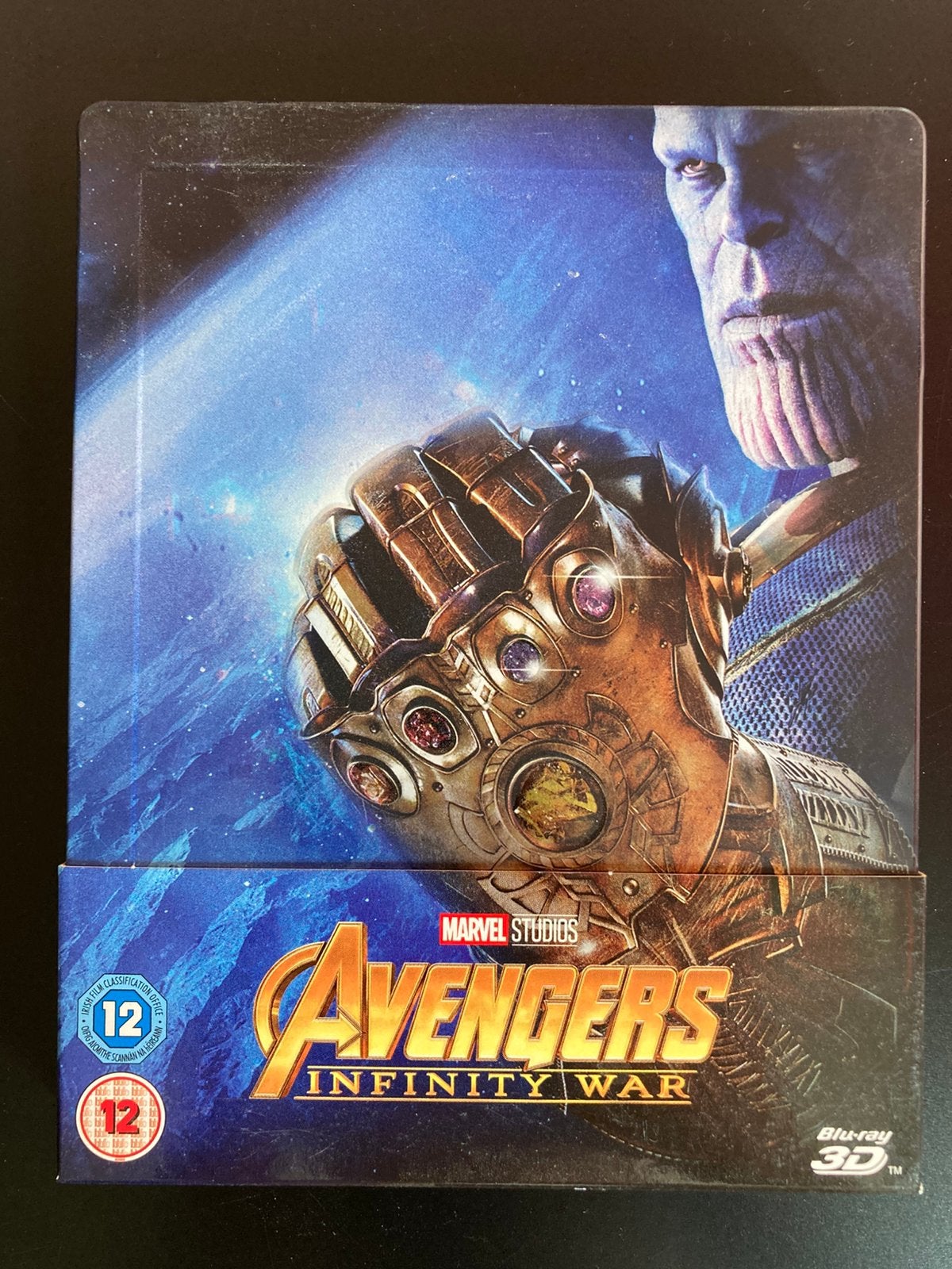 Steelbook Blu-ray - Avengers Infinity War, CD & DVD, DVD | Science-Fiction & Fantasy, Anglais, Enlèvement, À partir de 12 ans