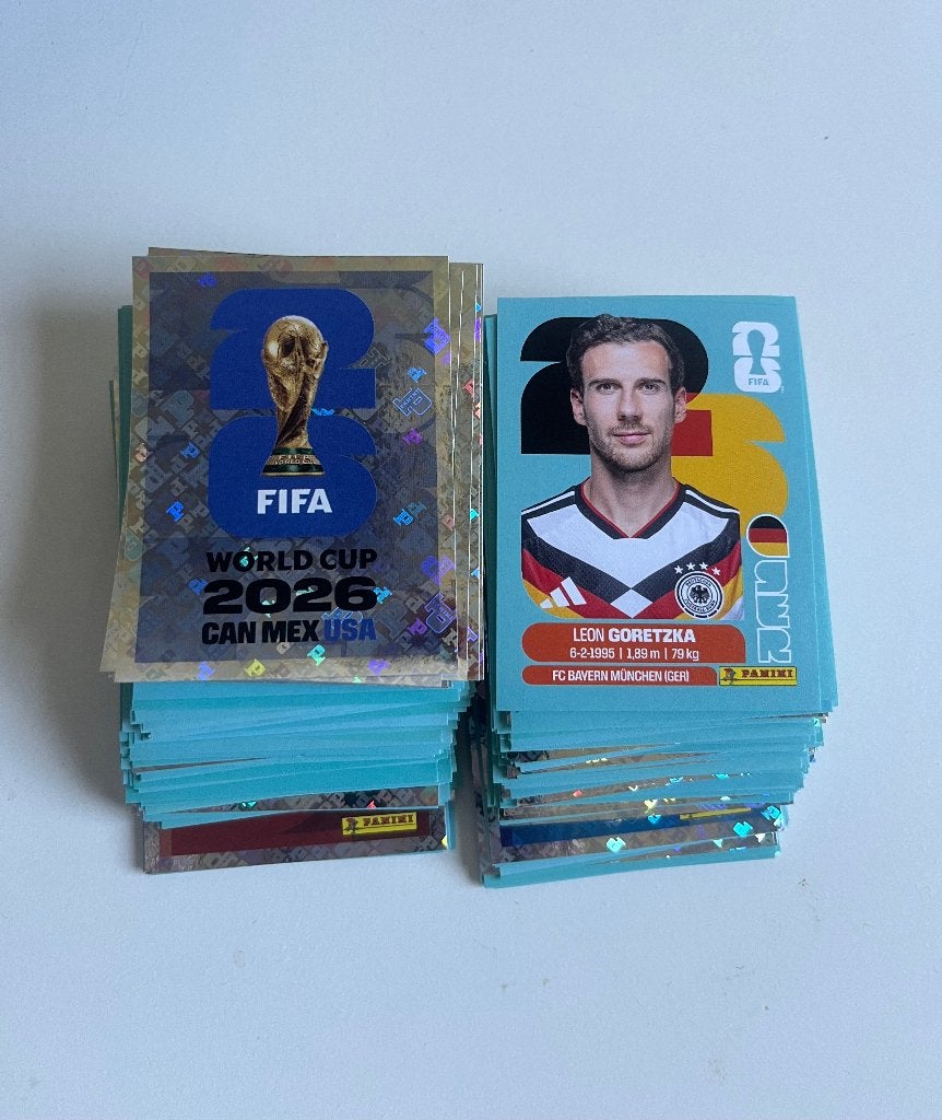 Autocollants Panini Coupe du monde 2026, Envoi, Neuf