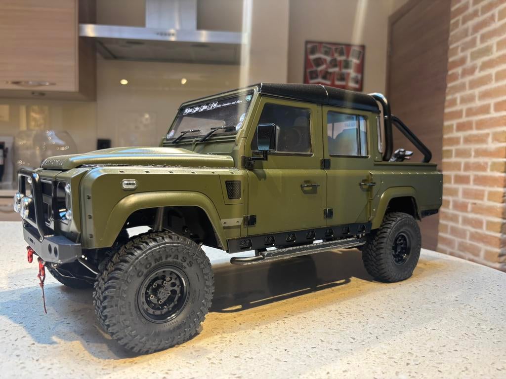 Crawler boomracing Brx02 D110 a vendre, sans radio/récepteur, Échelle 1:10, Voiture off road, Enlèvement, Utilisé