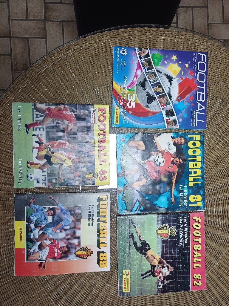 Panini Sticker albums, Verzamelen, Verzenden, Gebruikt, Sport