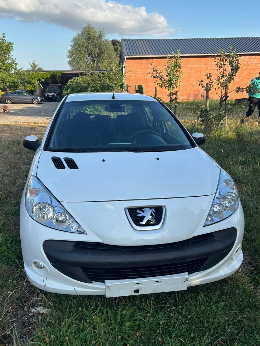 Peugeot 206+  2010, 206+, Stof, Wit, Bluetooth