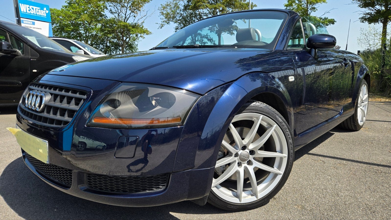 Te koop audi TT roadster 1.8 turbo advance plus 120 kw, Auto's, TT, Cabriolet, Blauw, Handgeschakeld