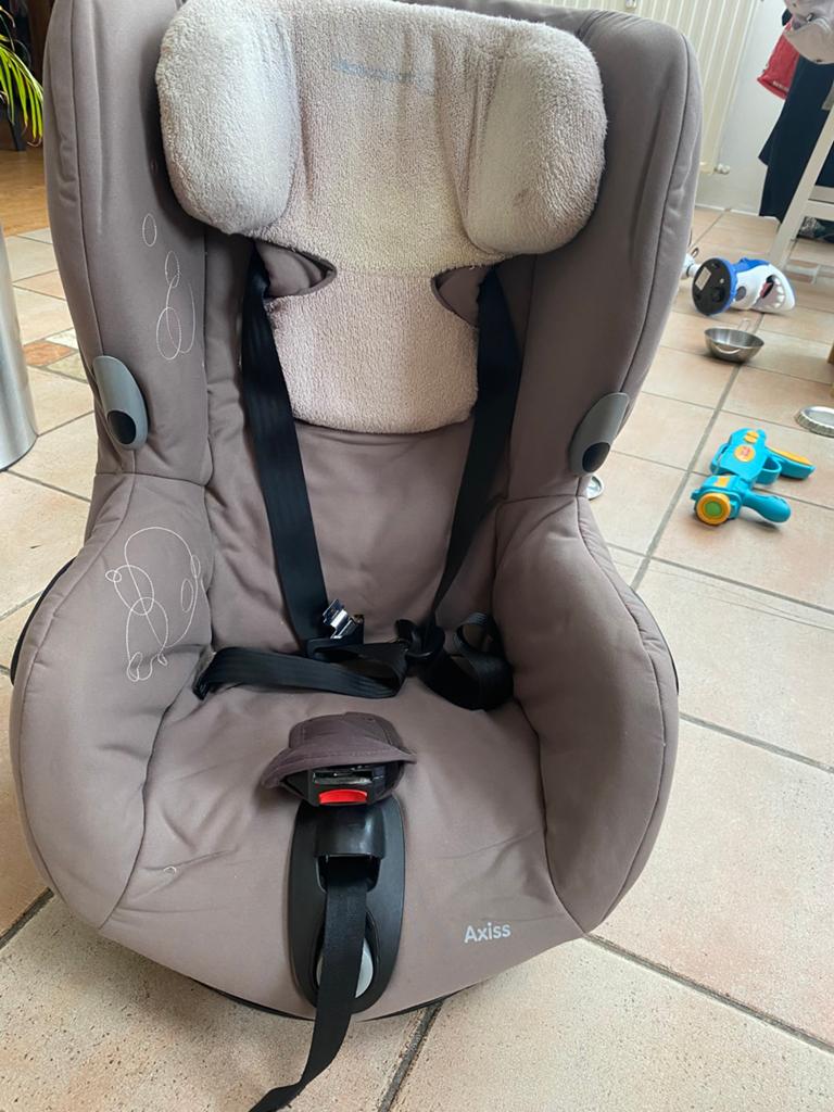 Siege auto bebeconfort axiss, Enfants & Bébés, Enlèvement, Comme neuf, Maxi-Cosi, Ceinture de sécurité
